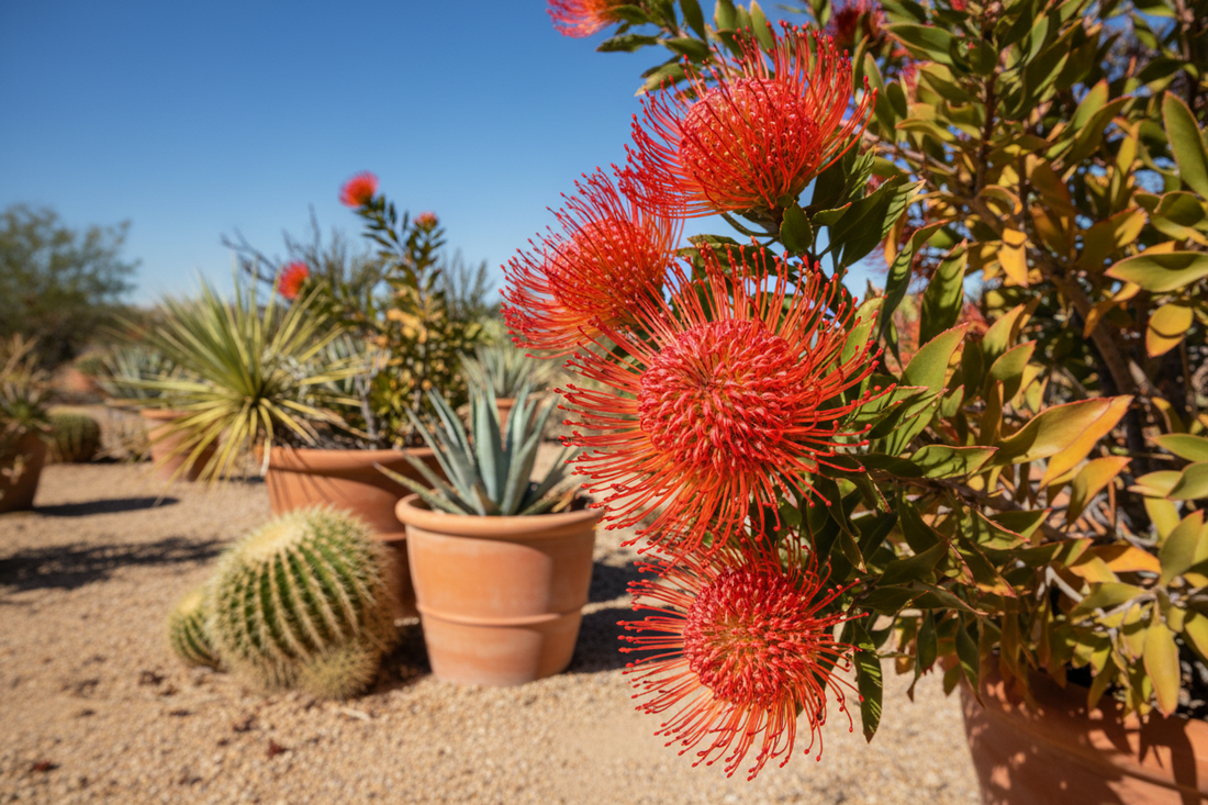 🌞 Las Vegas Climate Tips for Leucospermum (Pincusion)